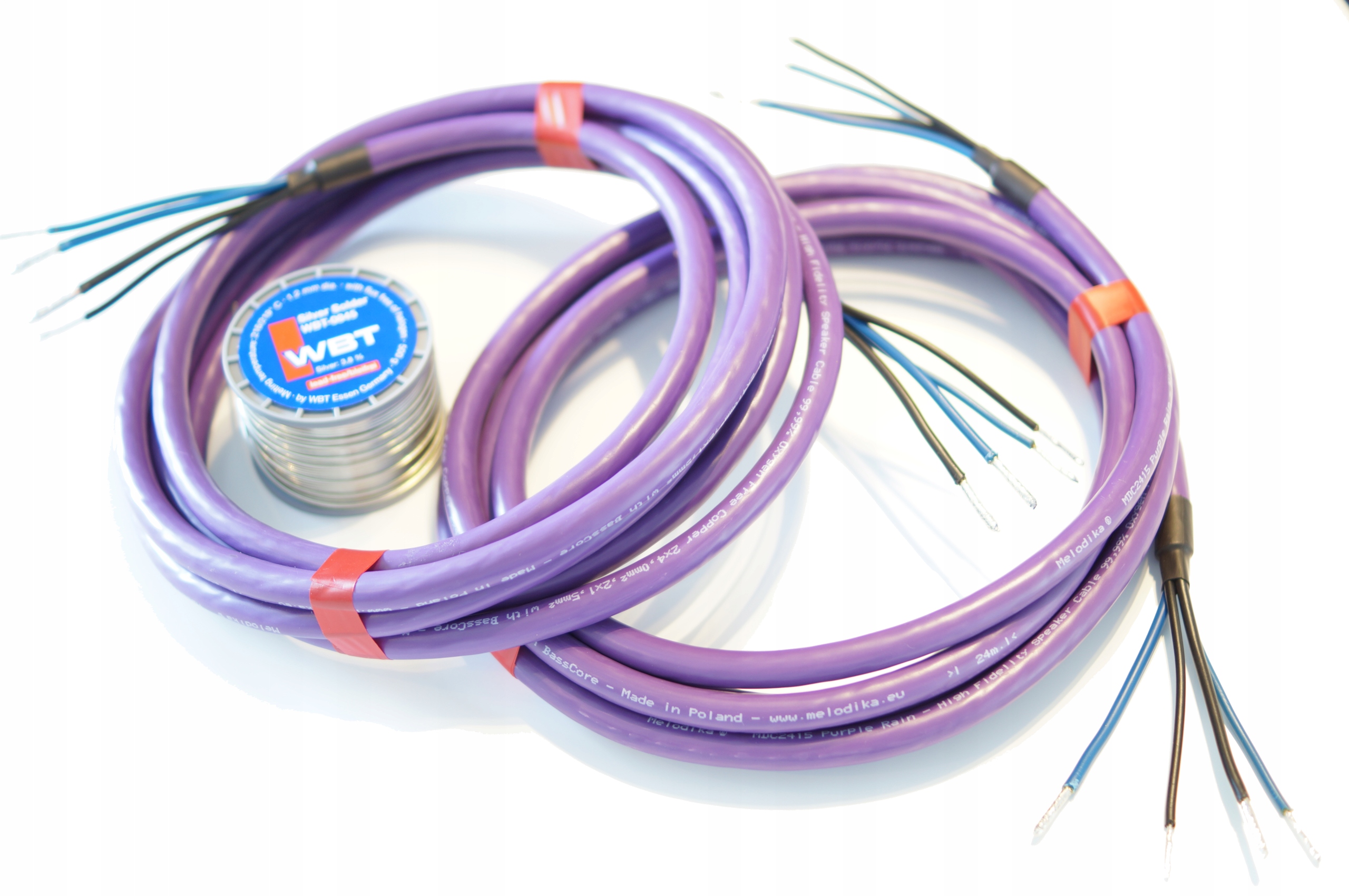 

Melodika MDC2415 oprawa Srebrem! Kabel Głośnikowy