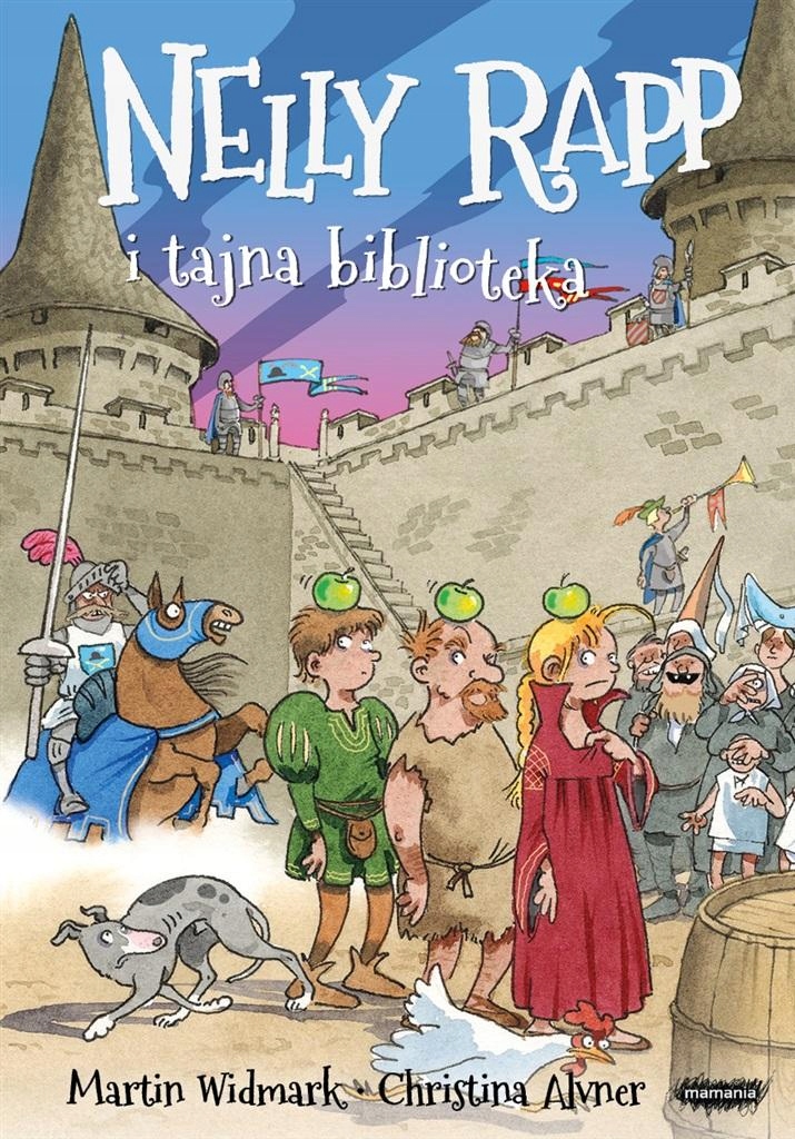 Dobrodružná Knížka Čtení pro tříleté dítě Nelly Rappová a tajná knihovna