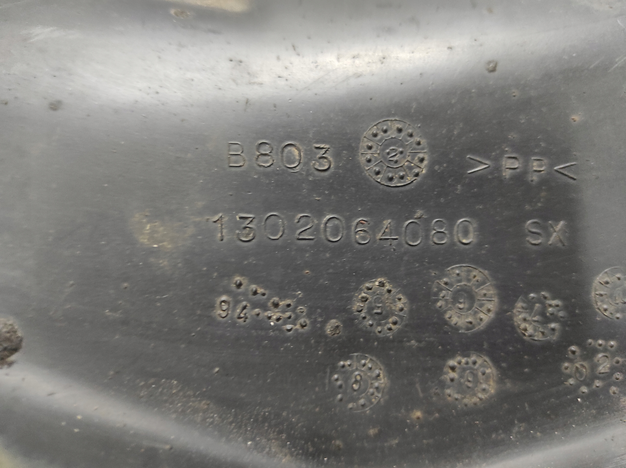 mudguard front left side 1302064080 Fiat Ducato