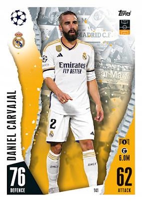 Match Attax 2023/24 141 Daniel Carvajal Topps