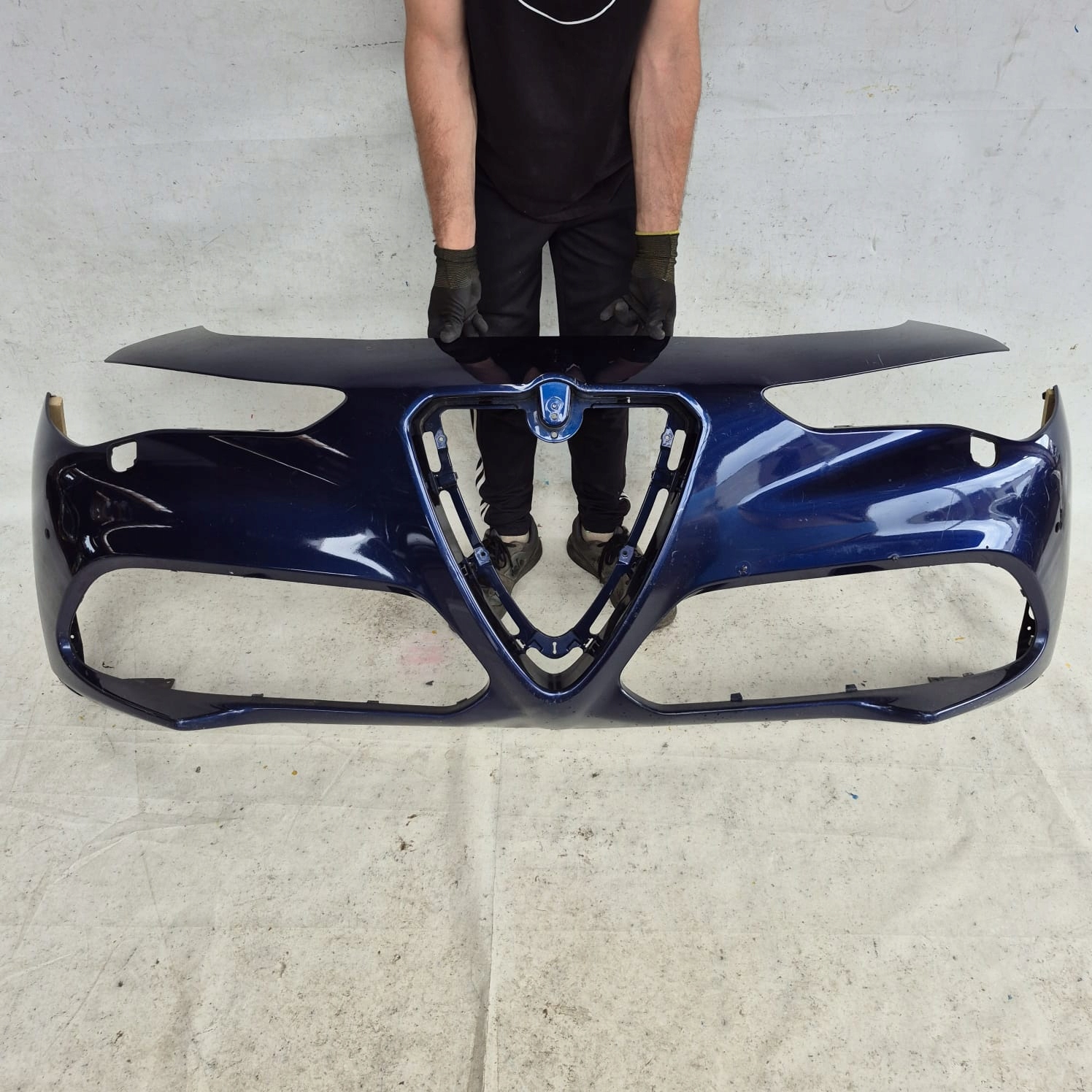 ALFA ROMEO STELVIO 16-> bumper front front washer PDC