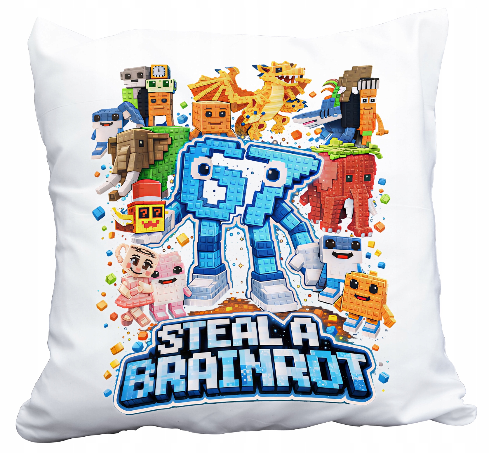 Polštář Six Seven 67 Steal A Brain Rot Boy Roblox Dárek Jméno