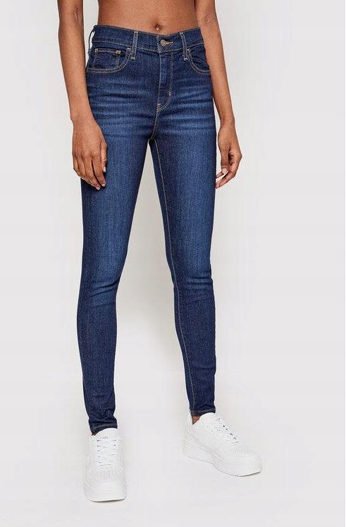 Levi's Dámské Džíny Tmavě Modré S Vysokým Pasem Skinny 24/30 6FA