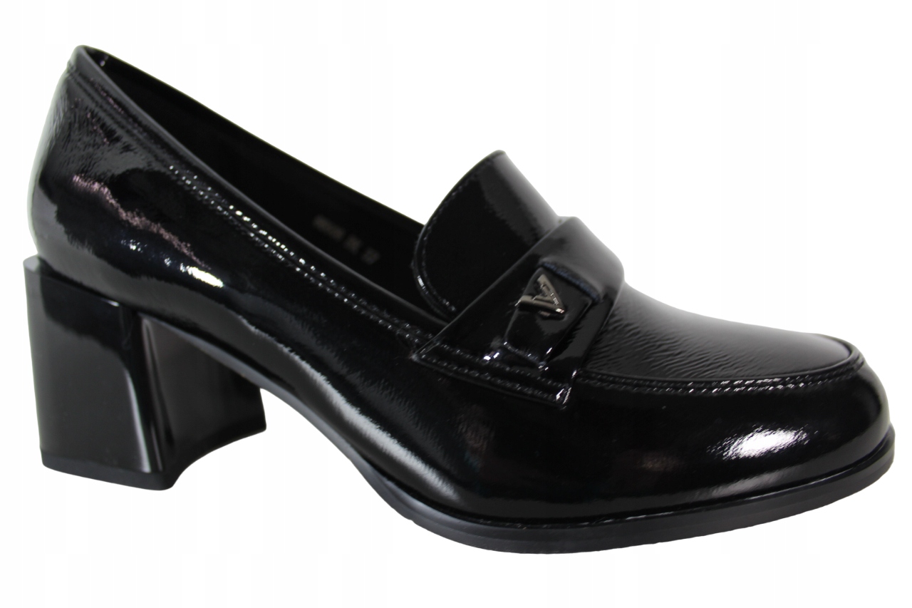Polobotky Vinceza 66608 VEL.37 Kůže Černý Lak