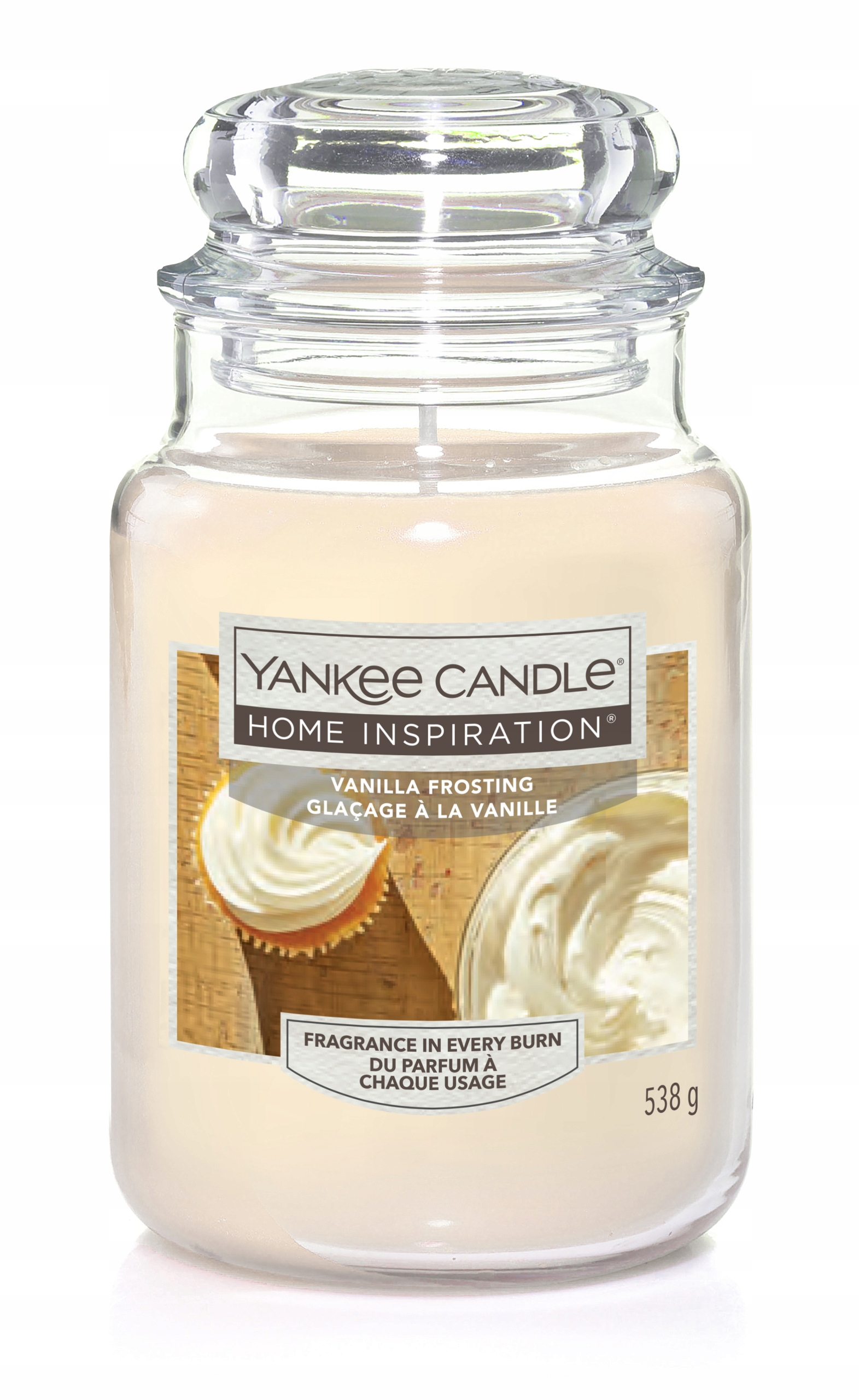 Vonná svíčka parafínová Vanilla Frosting Yankee Candle velká 1 ks 538 g