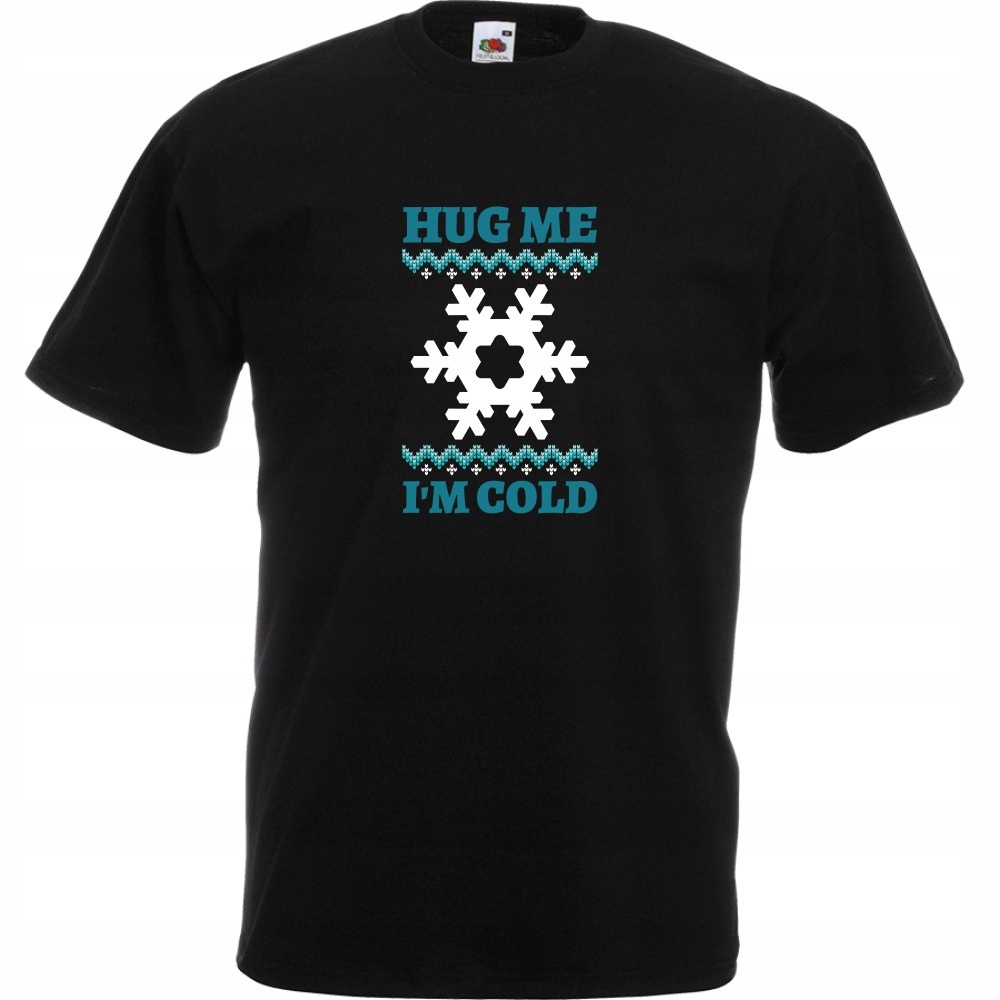 

Koszulka hug me im cold XXL czarna