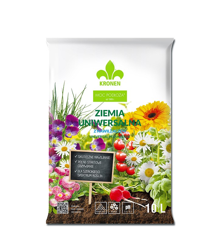 

Ziemia Podłoże Uniwersalne 10 L Kronen