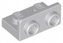 

Lego 99780 płytka łamana 1x2 j. szary 10 szt Nowy