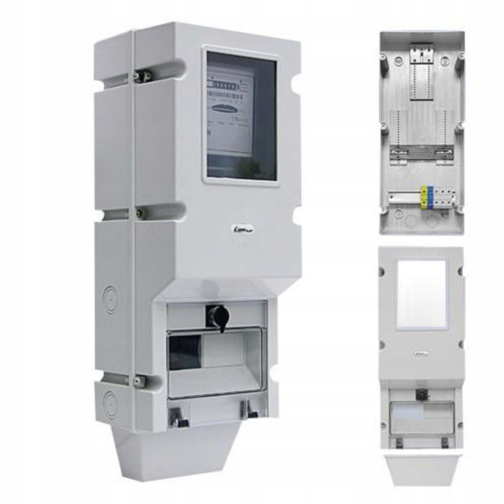 1 nebo 3 fázové pouzdro pro měřící soupravu se zámkem IP65 Ozp-z E-p 38.02