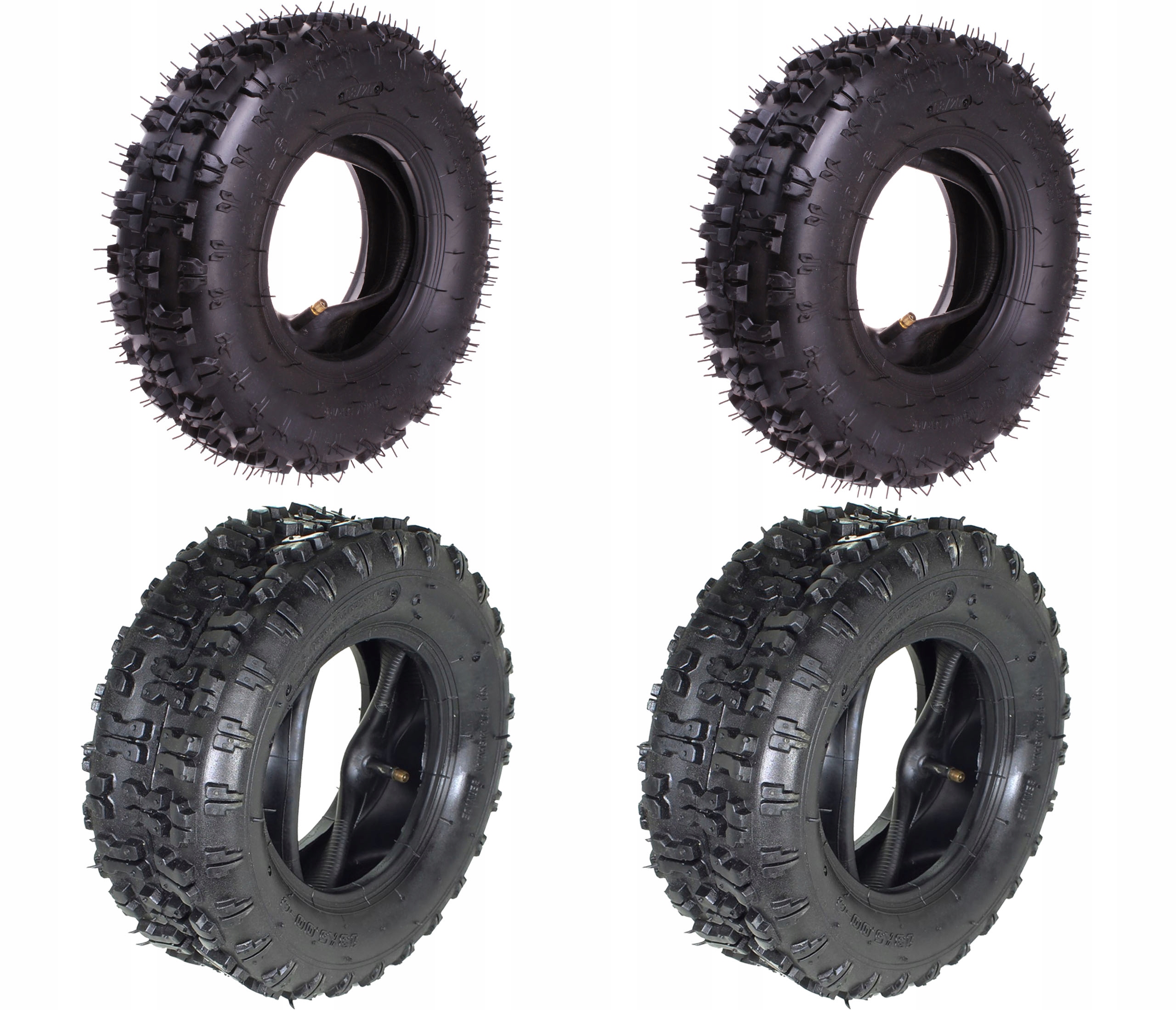 

4X Opona 13x5.0-6 4.10-6 Cali Mini Quad Atv Dętka
