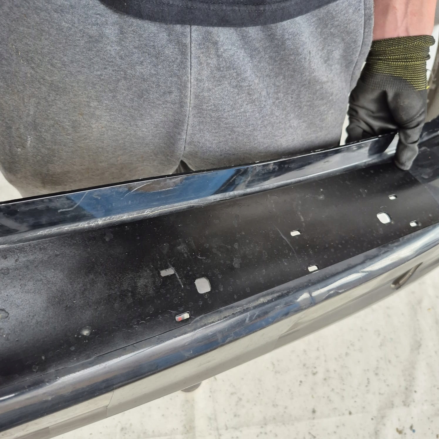 FORD GRAND C-MAX II 2 MK2 10-19 bumper rear part rear PDC