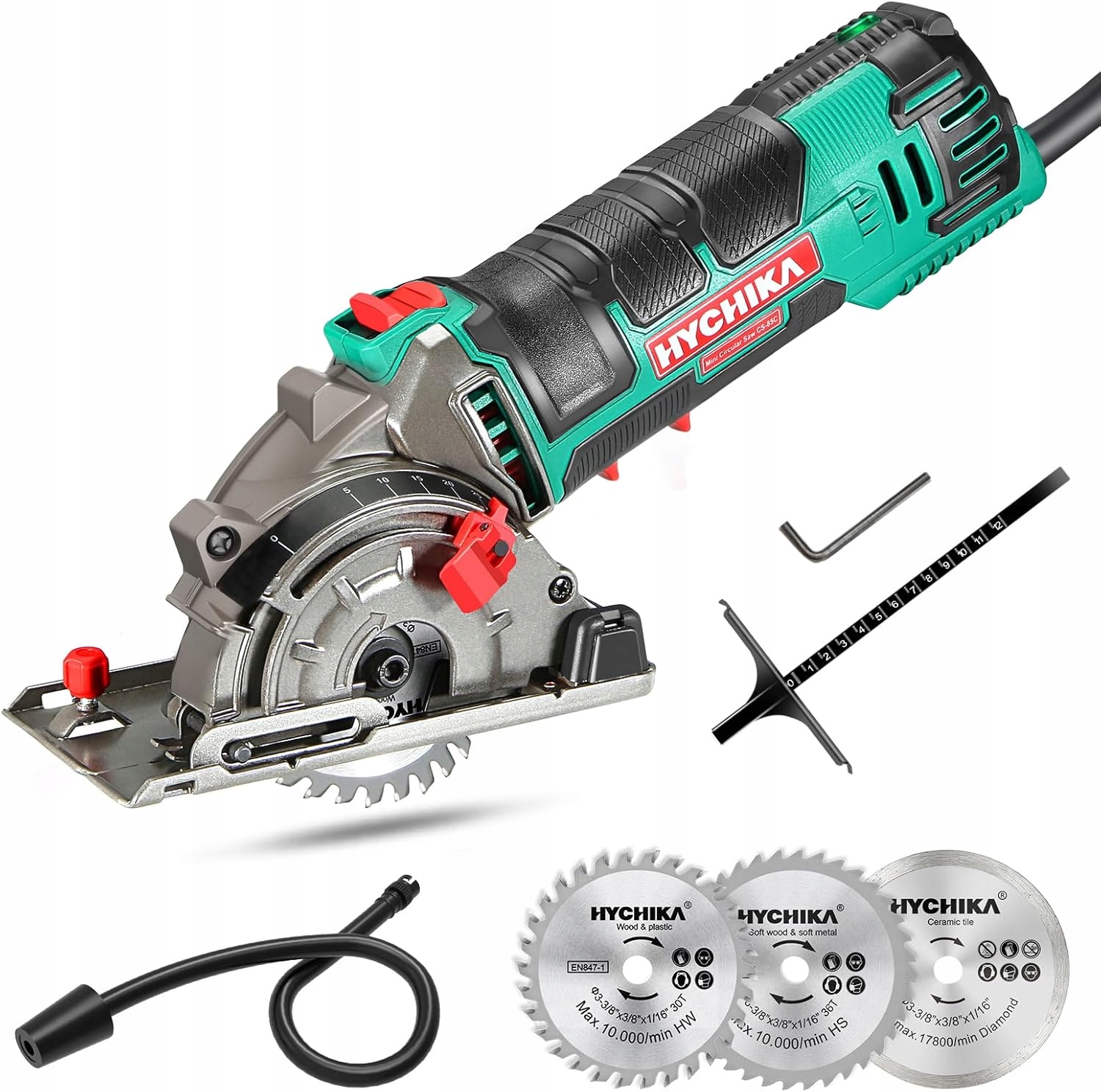 Mini kotúčová píla Hychika M1Y-DU05-85 500W