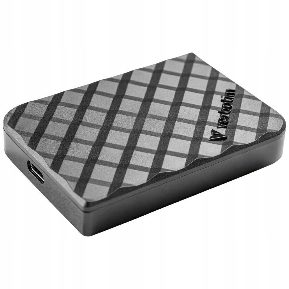 Dysk zewnętrzny Verbatim Mini Diamond Ssd 1TB Usb-c 3.2 Gen czarny 32025