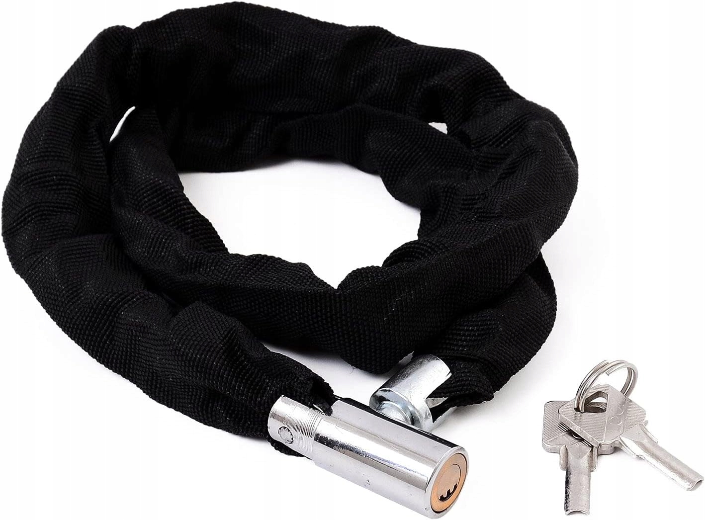 MOCNE ZAPIĘCIE ROWEROWE ŁAŃCUCH Blokada NA ROWER HULAJNOGE SKUTER Waga 760 g