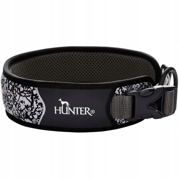 

Hunter Obroża dla psa Divo Reflect czarno/szara L