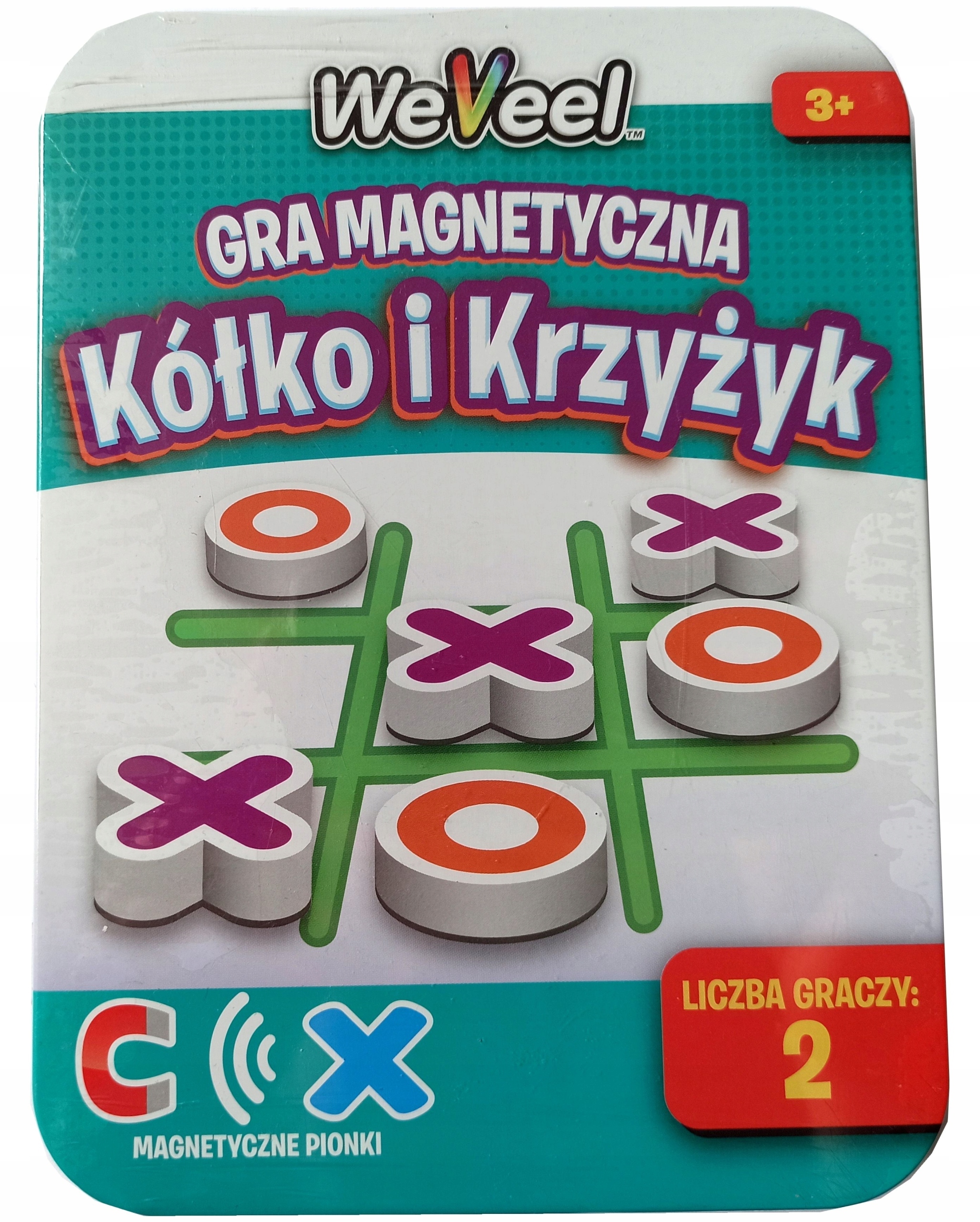 

Kółko I Krzyżyk Gra Magnetyczna Podróżna