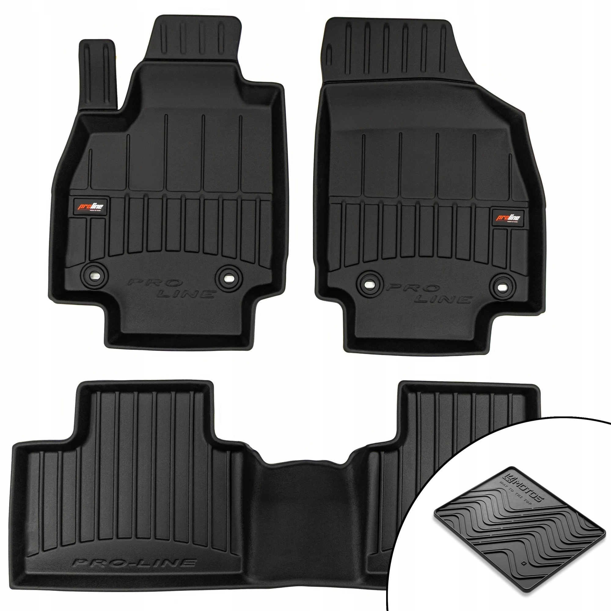 Gumové rohože 3D Mg Zs II od roku 2024 rohož zdarma