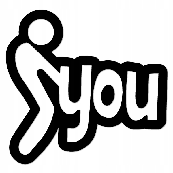 

Fuck You 2 Naklejka tuning 35 cm