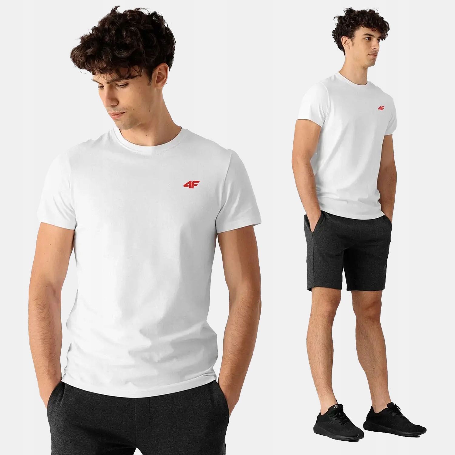 KOSZULKA MĘSKA 4F T-SHIRT BAWEŁNIANY SPORTOWY NA CO DZIEŃ LIMITOWANA Marka 4F