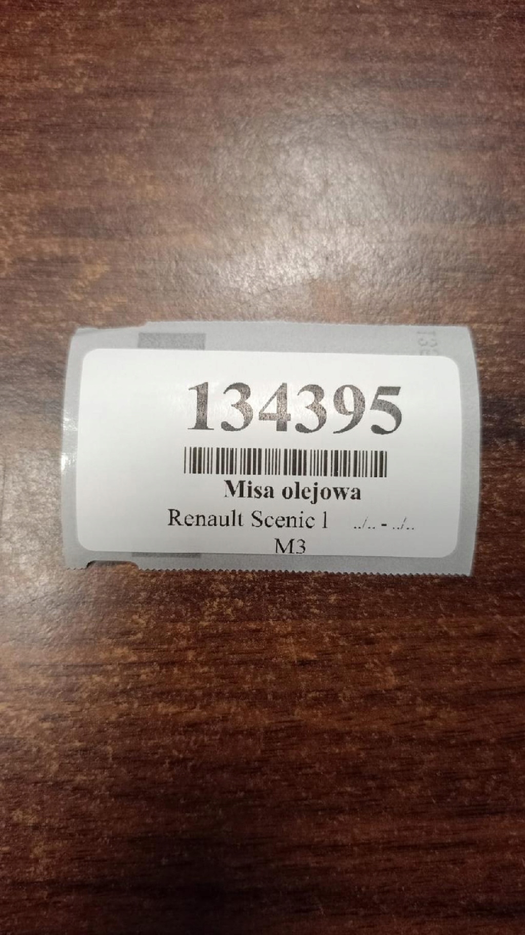 RENAULT SCENIC e 1.9 D Coppa olio 330970781