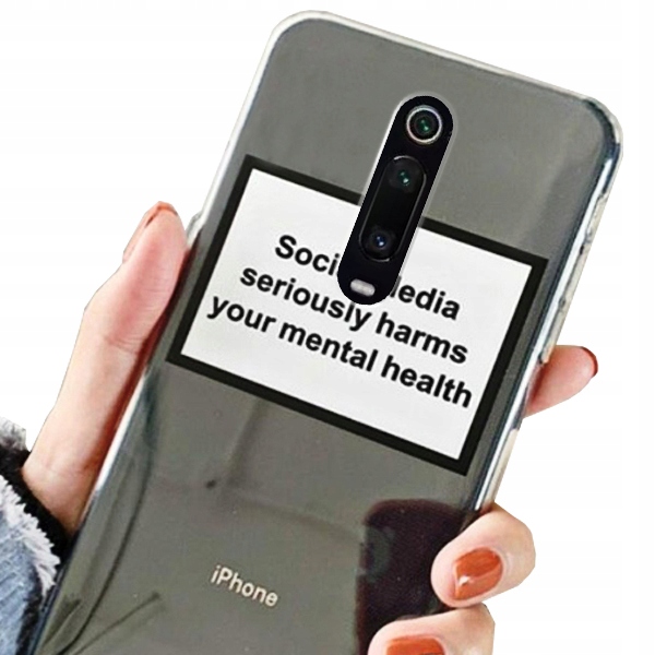 

etui do Xiaomi MI9T case modne Social + szkło