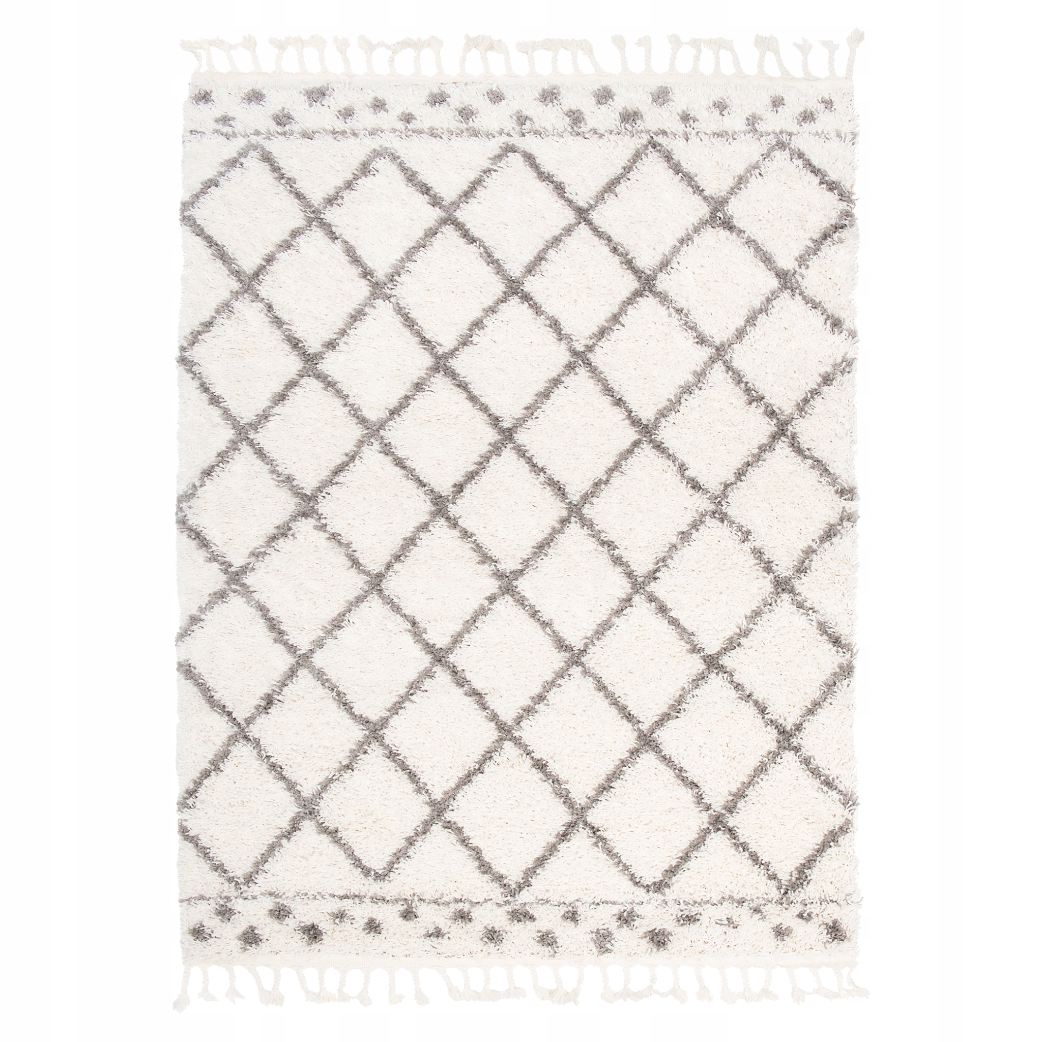 

Dywan Boho 140x200 Soft Nowoczesny z Frędzlami v3