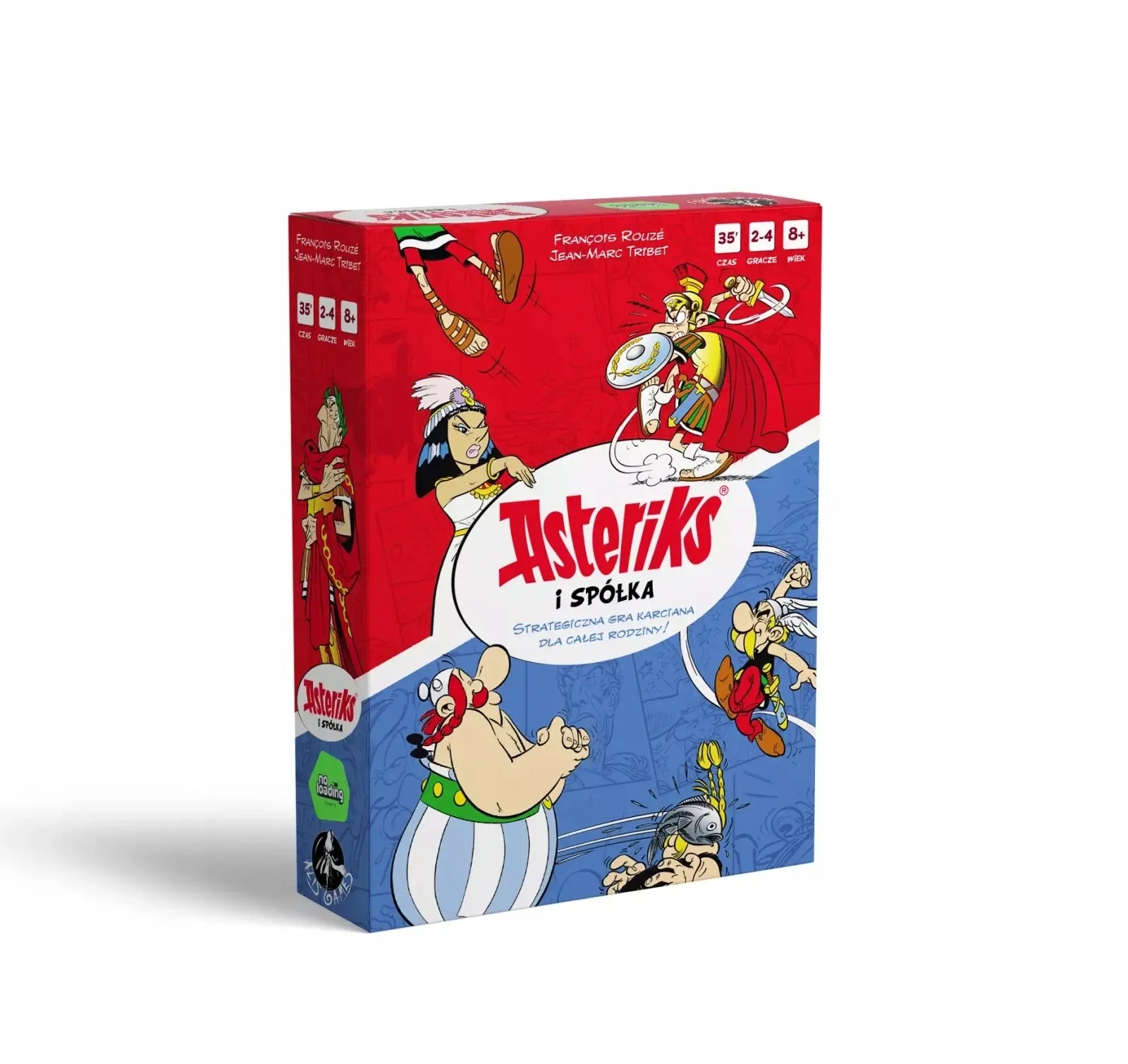 Gra planszowa Asteriks i Spółka gra karciana Alis Games