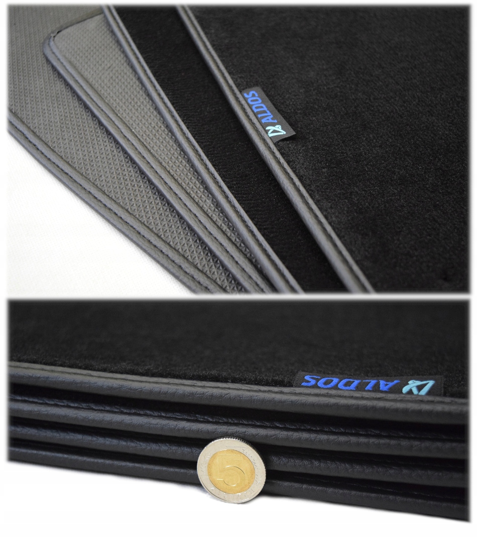 Scania R от 18 New Generation черные коврики Gold