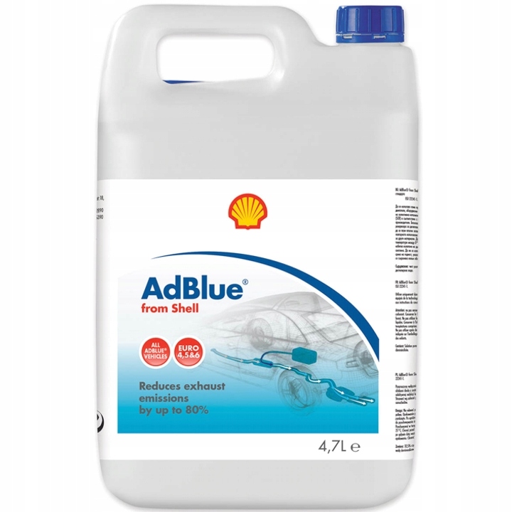 SHELL AdBlue płyn katalityczny DPF Ad Blue 4,7L