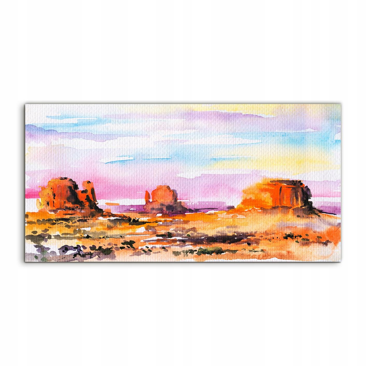 

Fotoobraz 140x70 nowoczesny Pustynia Zachód Słońca