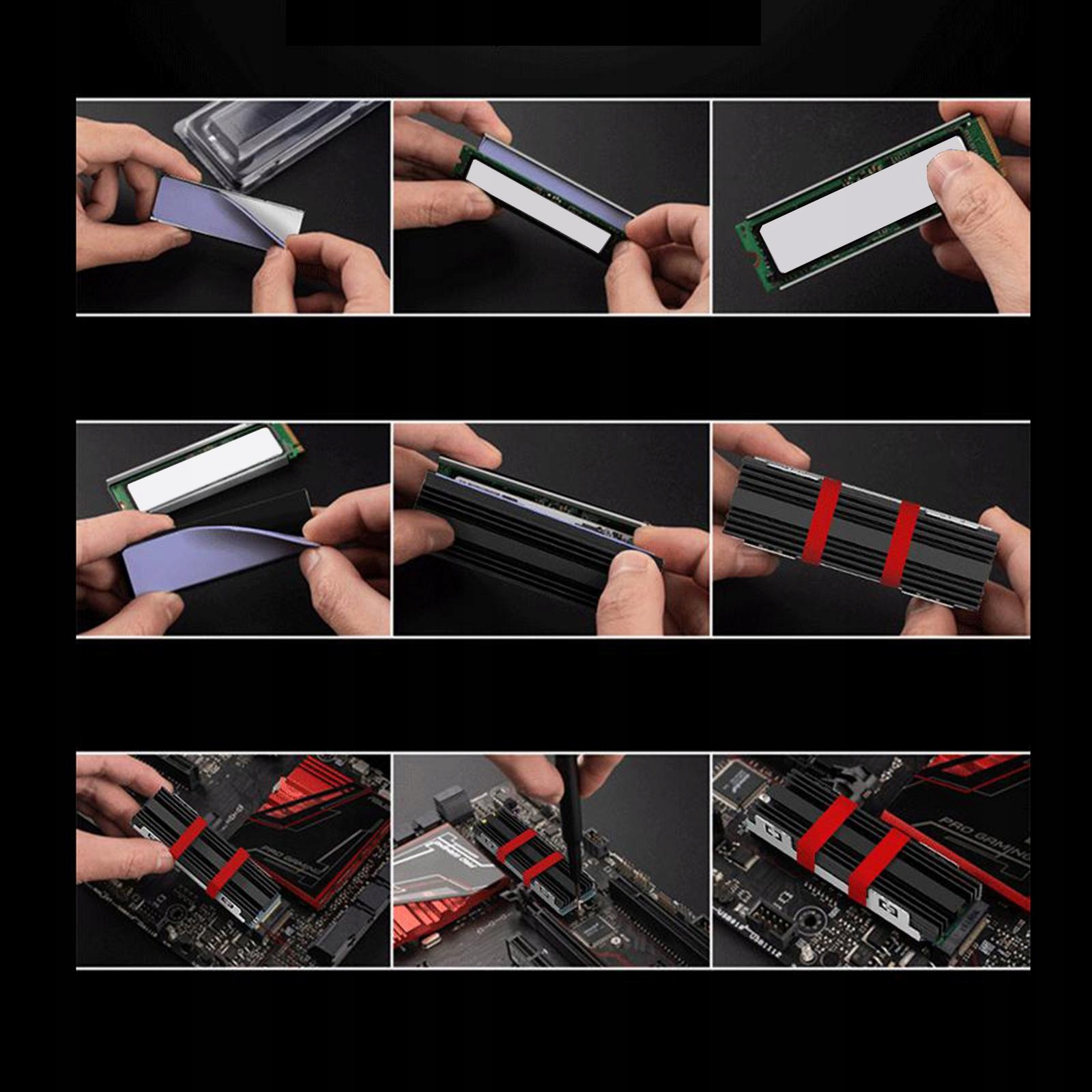 Radiator MagiDeal dla M.2 Moc maksymalna 0 W