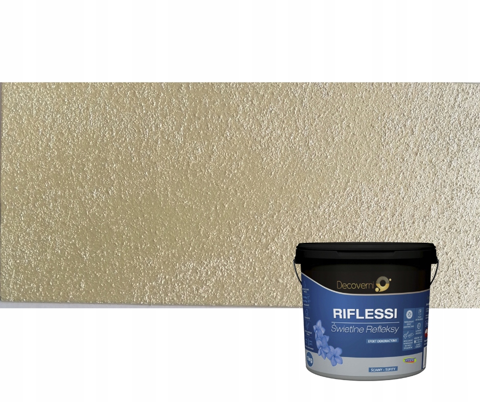 Decoverni Riflessi Štruktúrovaná akrylová farba 2,5 Kg farba 206