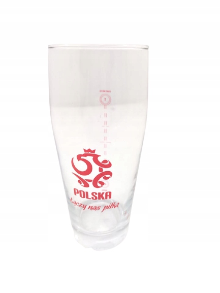 Szklanka do piwa REPREZENTACJI POLSKI 500 ml
