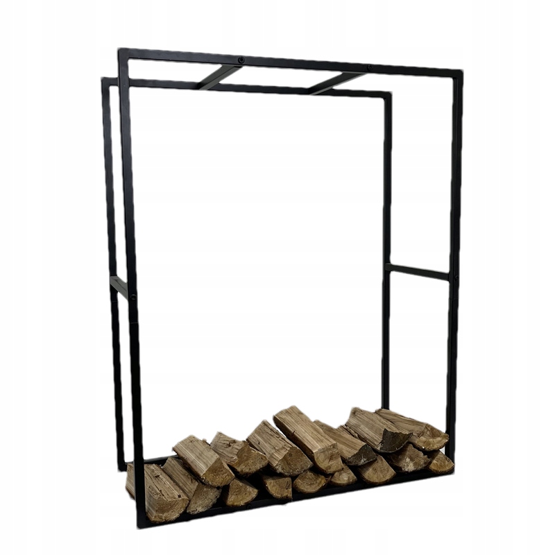 Stojan Na Palivové Krbové Dřevo Velký Kovový Koš 80x100 Pren