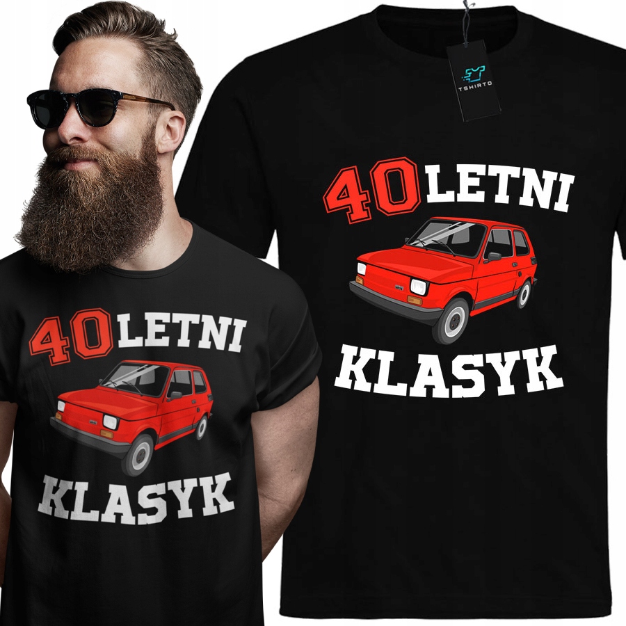 

Koszulka Męska na 40 urodziny L