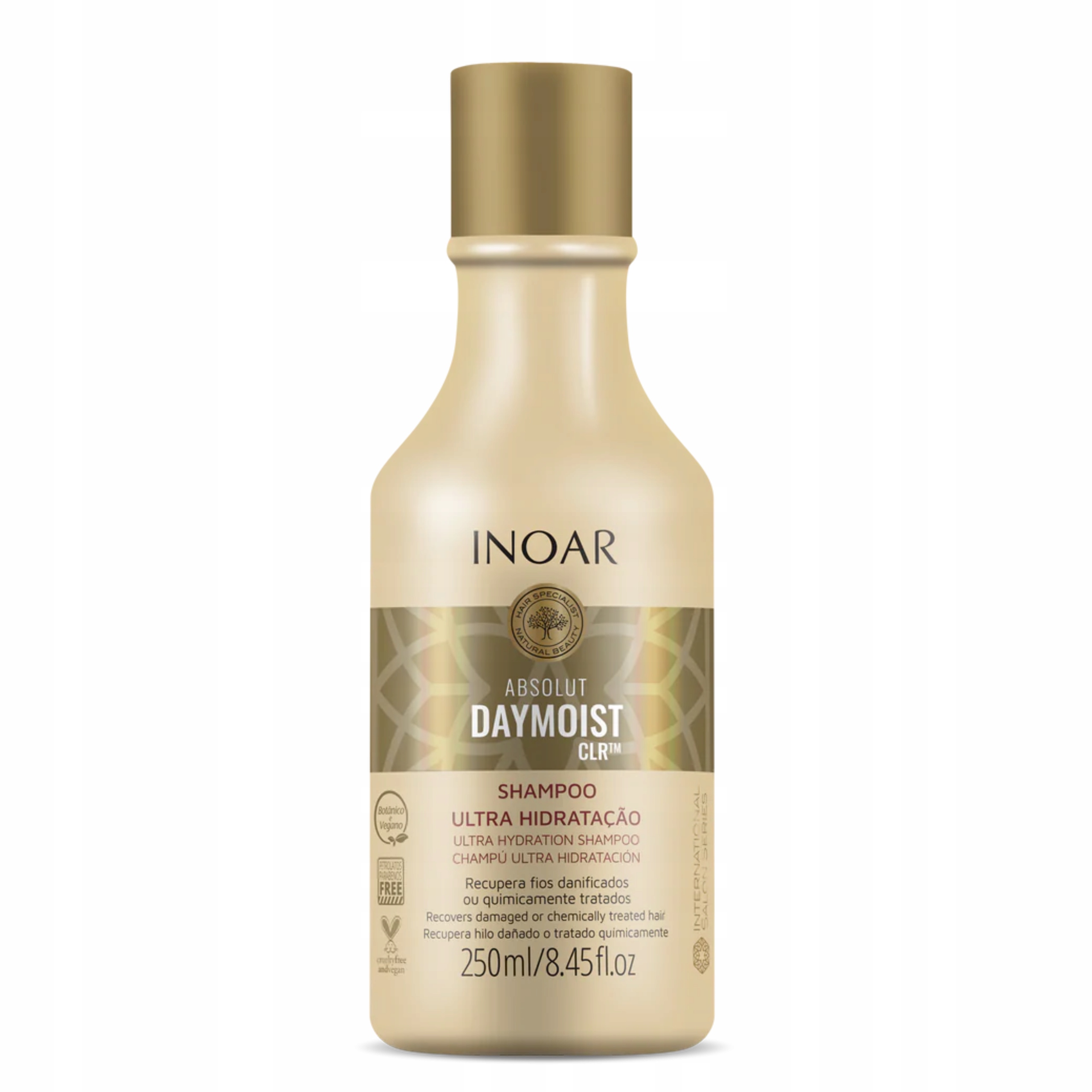 Szampon Inoar Nawilżający Daymoist Absolut po keratynie 250ml Rekonstrukcja