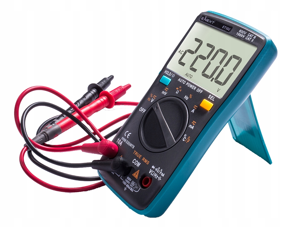 Digitální multimetr multitest.pro.ET102
