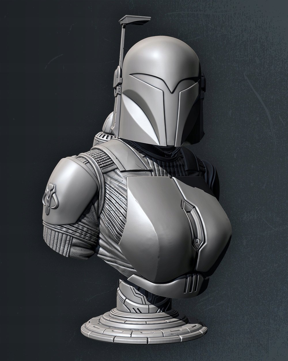 Figurka Busta Bo-Katan Kryze Helma Star Wars Eastman 3D tisk Dárek