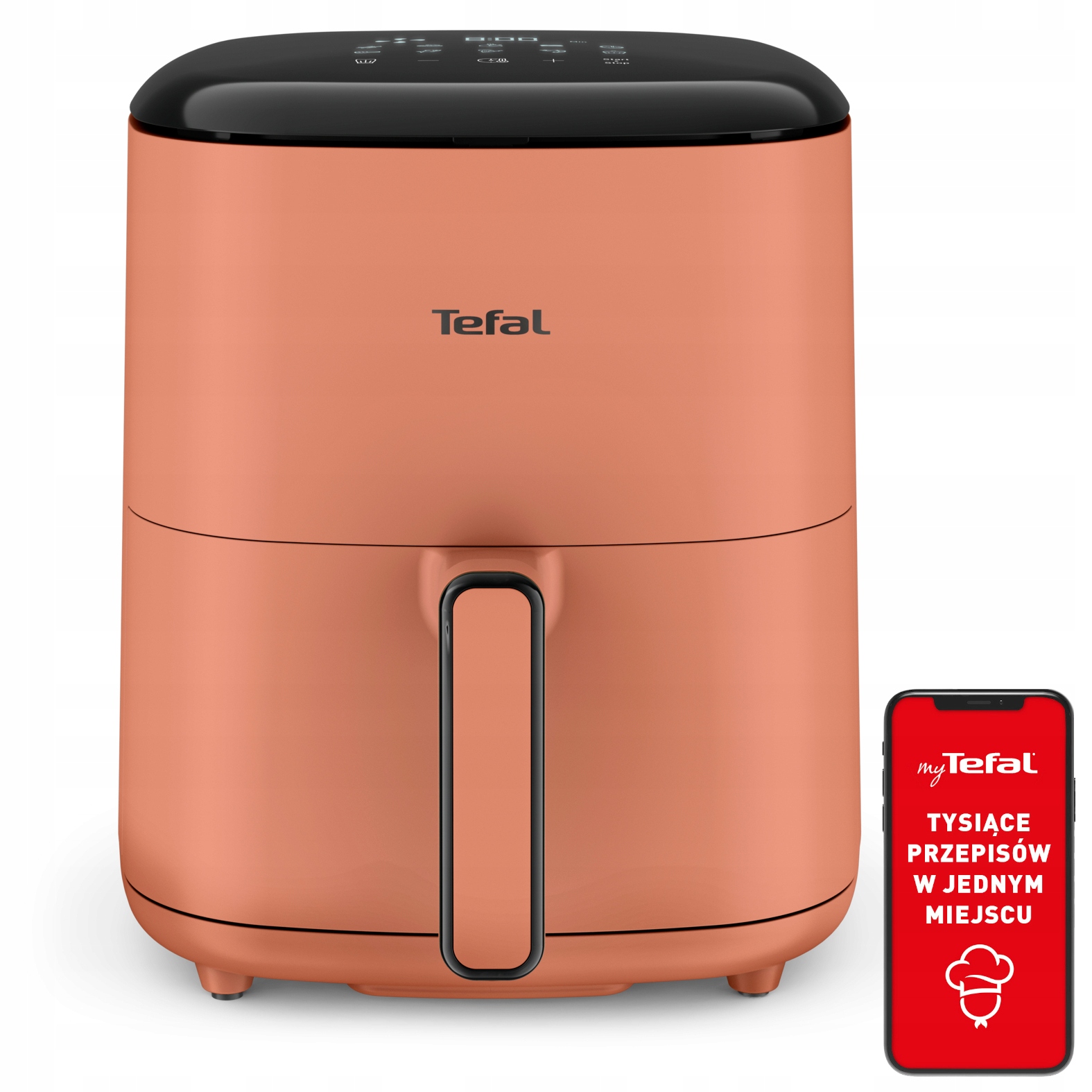 Frytkownica beztłuszczowa Tefal EY245TE0 5 l 1550 W Air Fryer