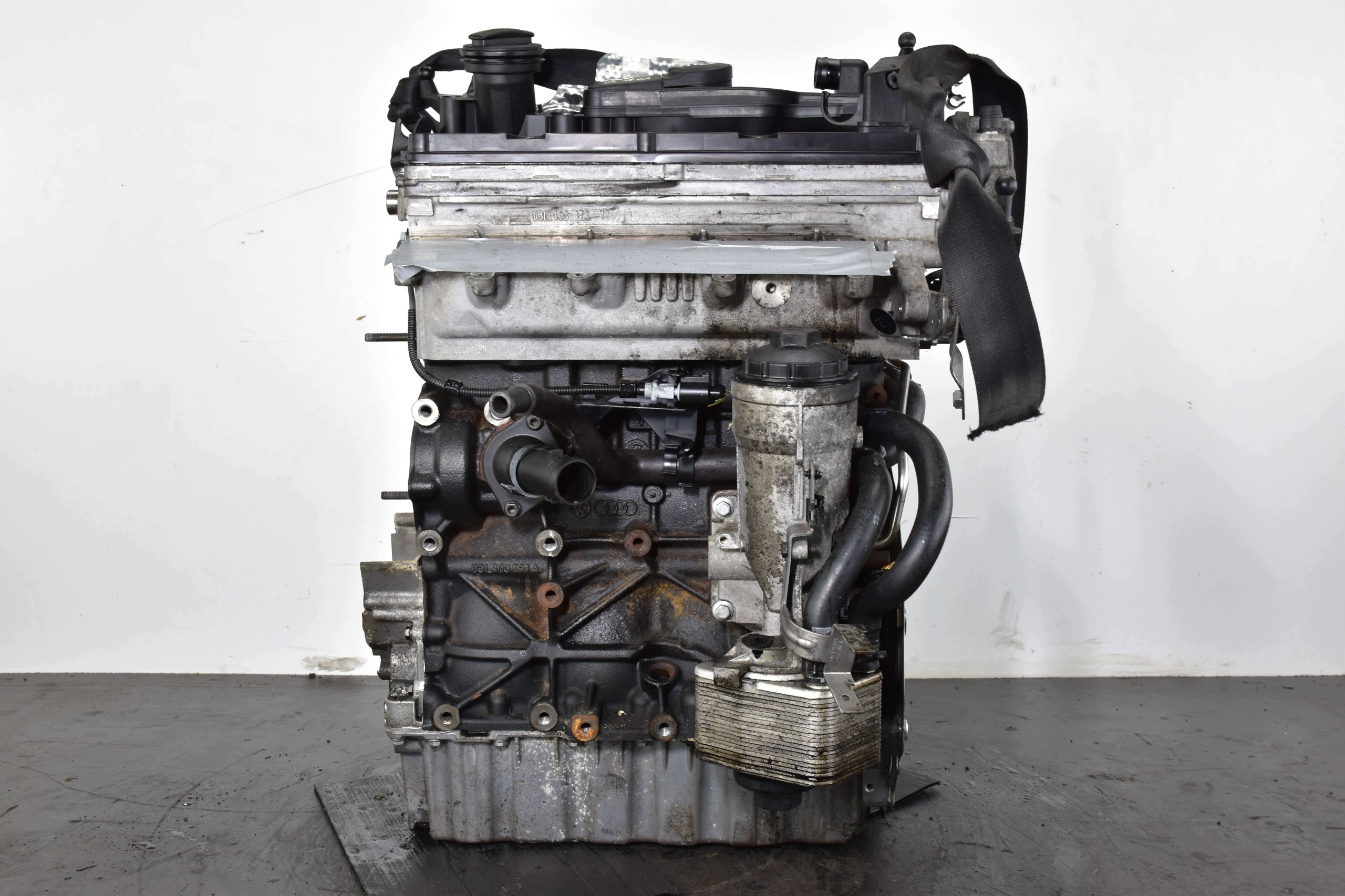 engine VW GOLF VI PASSAT CC B6 AUDI A3 8P 2.0 TDI CBA 08-10r @KOMPRESJA @