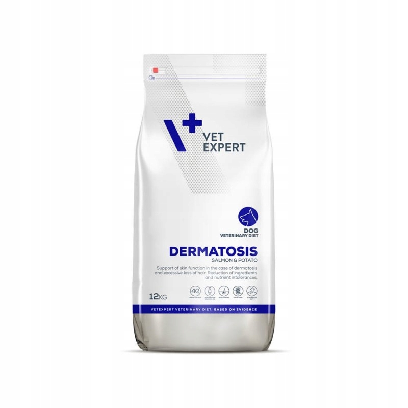 Levně Vetexpert Veterinary Diet Dog Dermatosis Losos Brambory 12kg