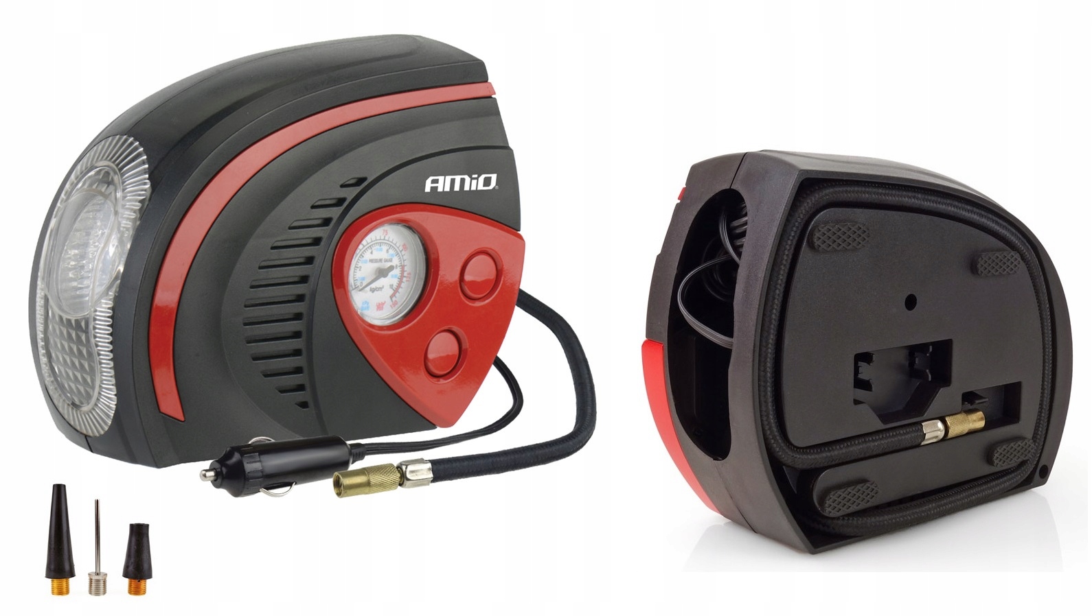 

Kompresor do auta pod zapalniczkę 12V z latarką 7B