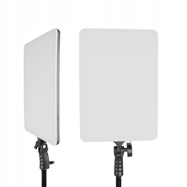 Prozone - Zestaw 2 lamp panelowych LED + statywy Źródło światła LED