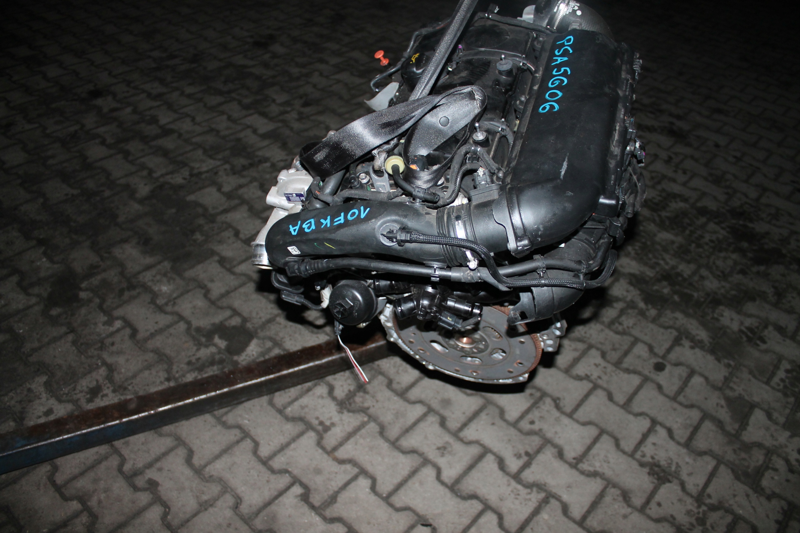 engine complete PEUGEOT CITROEN 70TYS KM PSA 10FKBA 5G06