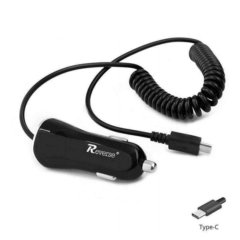 

Ładowarka samochodowa Reverse CC-21 1xUSB + kabel