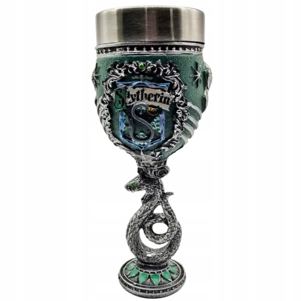 Pivní Sklenice Kalich Harry Potter Prefekt Slytherinu Nerezová Ocel 200 ML Larp