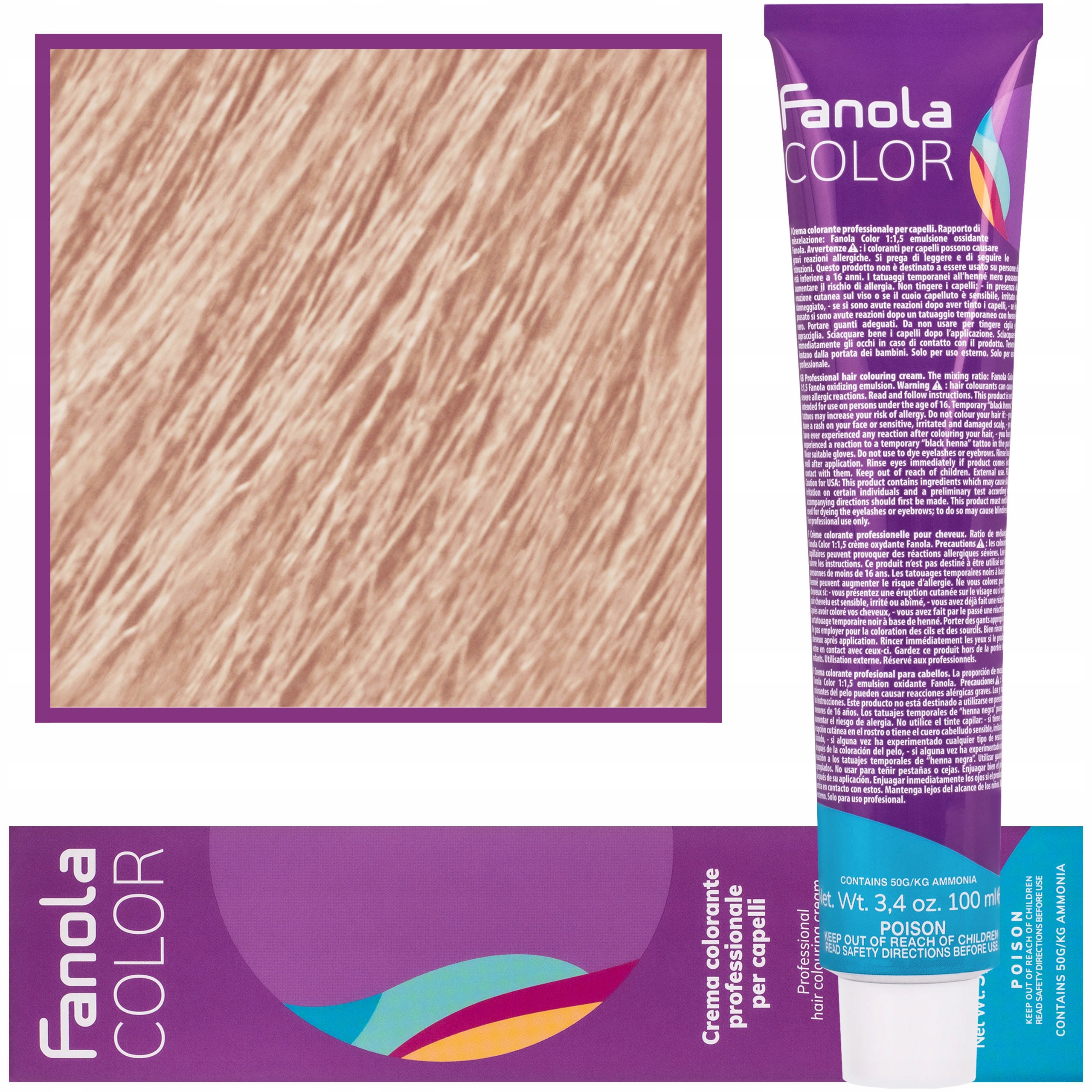 

Farba do włosów Fanola 100ml kolor 12,0