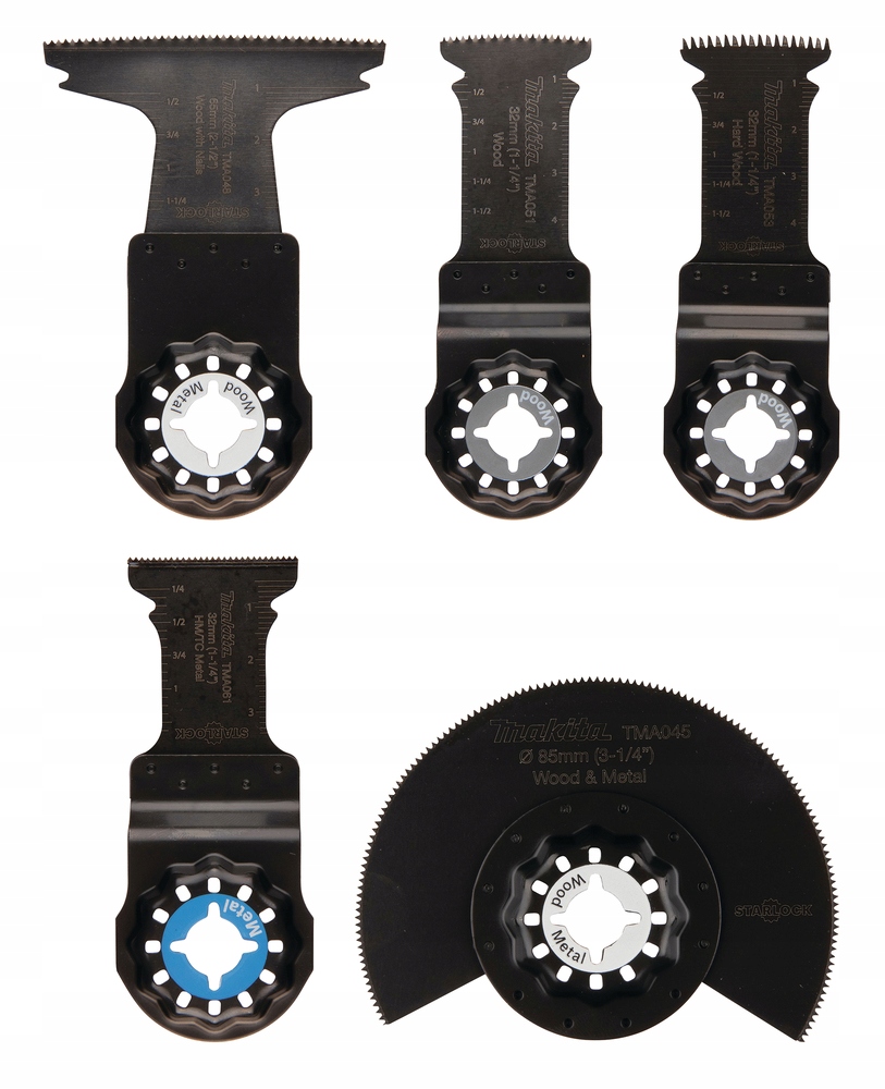 Makita E-24935 Sada truhlářských výrobků 5 ks