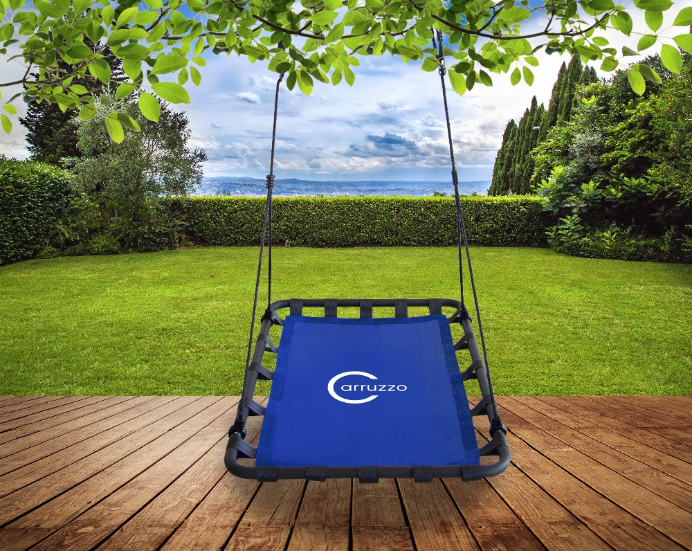 BOCIANIE GNIAZDO 120 cm PREMIUM HUŚTAWKA PROSTOKĄTNA HAMAK XXL Ogrodowa Rodzaj wisząca