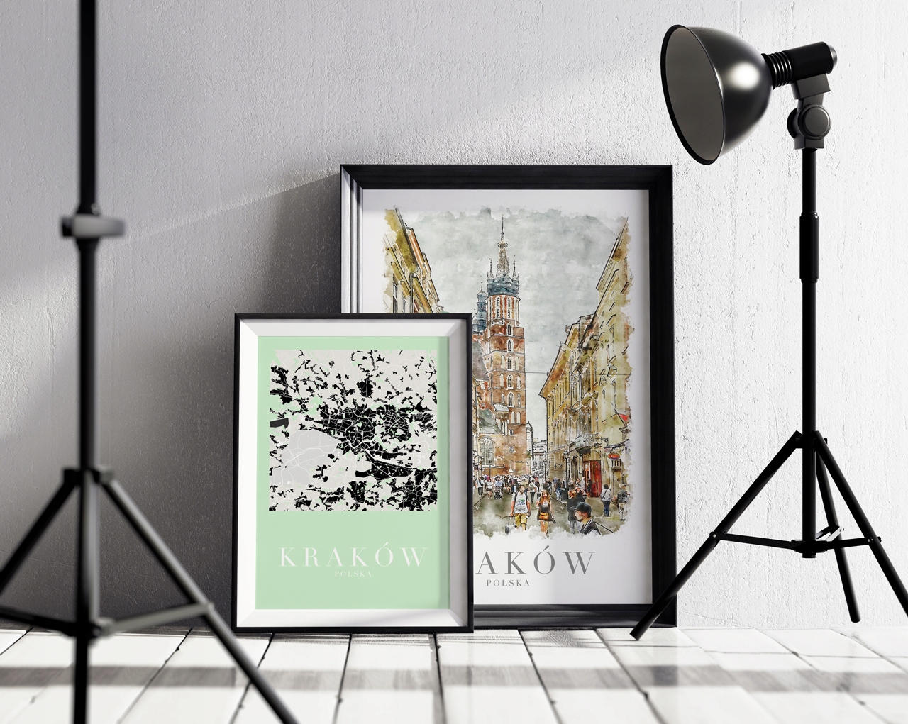 Kraków Pamiątki Plakaty Wawel Sukiennice Mapa A4 Marka inna